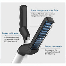Load image into Gallery viewer, Electric Heated Beard Straightening Brush