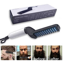 Load image into Gallery viewer, Electric Heated Beard Straightening Brush