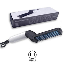 Load image into Gallery viewer, Electric Heated Beard Straightening Brush