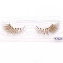 Load image into Gallery viewer, New 9D green mink color lashes wholesale natural long fluffy individual dramatic colorful false eyelashes Makeup Extension Tools