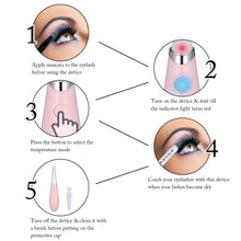 Load image into Gallery viewer, Rechargeable Electric Heated Eyelash Curler