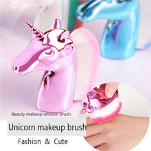 Load image into Gallery viewer, unicorn makeup brush