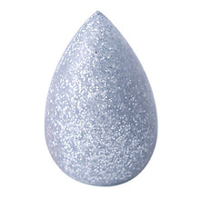Load image into Gallery viewer, silver glitter jelly makeup blender silicone