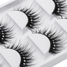 Load image into Gallery viewer, 5 Pairs Color Glitter Diamond Eyelashes False Lashes